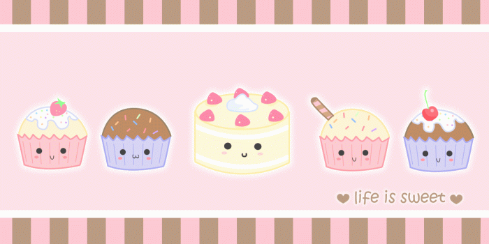 1280x800 Kawaii Cupcake Wallpapers