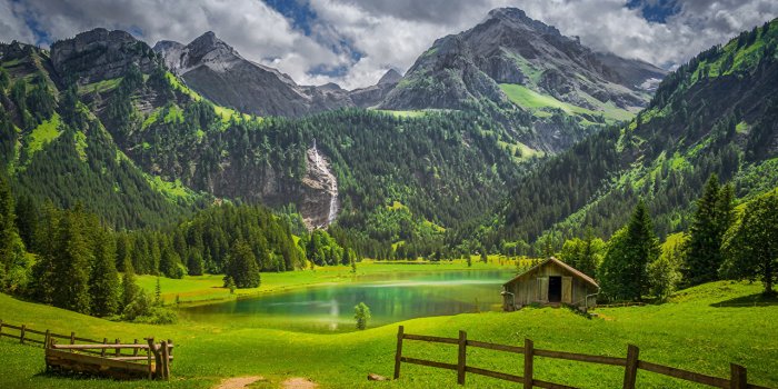 1280x782 Desktop Wallpapers Bern Alps Switzerland Lauenen Nature Mountains