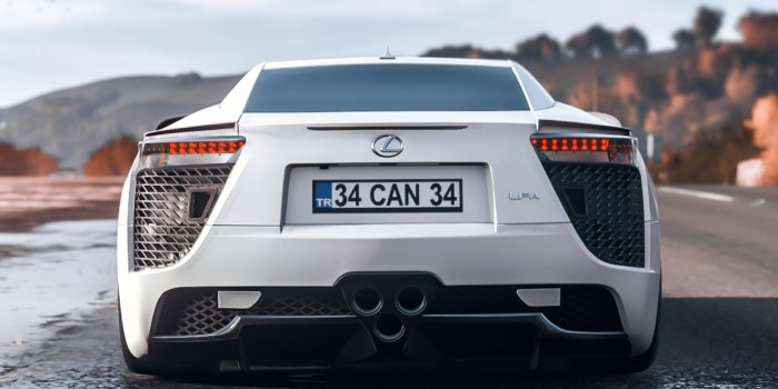 2150x3823 Pure V10. LEXUS LFA : r/ForzaHorizon