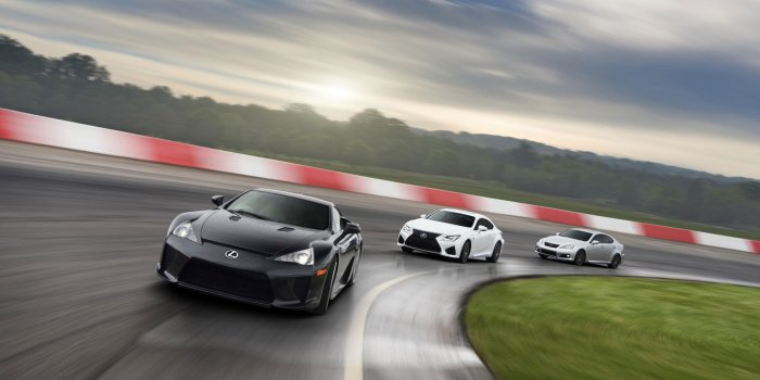 2560x1708 Desktop Wallpapers: The Lexus LFA, RC F, & IS F All Together | Lexus  Enthusiast