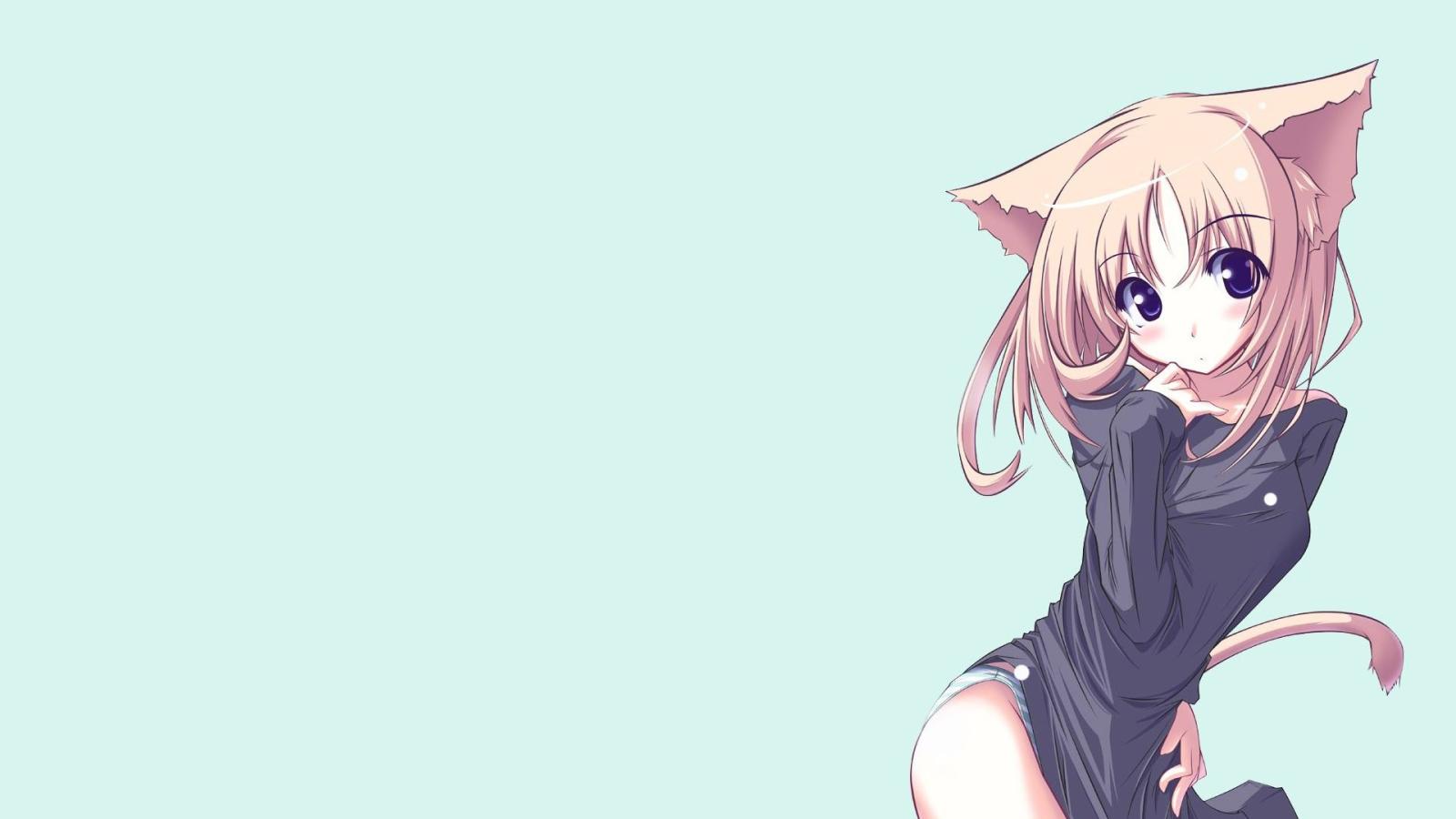 1920x1080 Anime Cat Girl HD Wallpapers Free