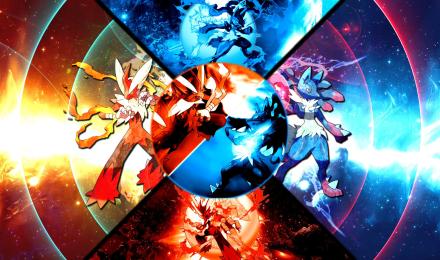 1920x1080 Mega Blaziken VS Mega Lucario Wallpaper by FRUITYNITE | Anime  wallpaper, Hd pokemon wallpapers, Cute pokemon wallpaper
