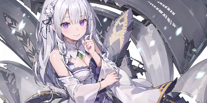 3840x2112 810+ Emilia (Re:ZERO) HD Wallpapers and Backgrounds
