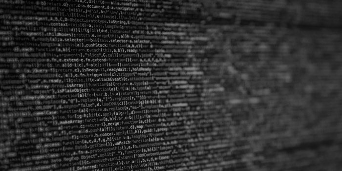 1366x768 wallpaper for desktop, laptop | ne80-coding-screen-digital-art-dark-bw