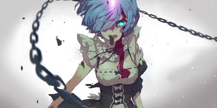 1920x1080 Rem Angry Re:Zero Live Wallpaper - WallpaperWaifu