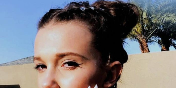 713x1280 Download Actress Millie Bobby Brown enjoying the summer season in style  Wallpaper | Wallpapers.com