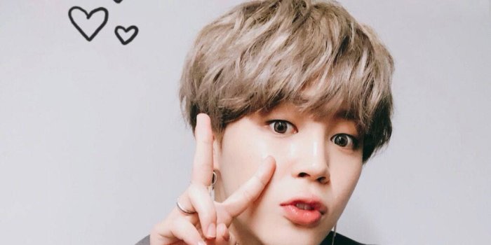 1024x1800 Download Jimin Bts Cute Peace Sign Wallpaper | Wallpapers.com