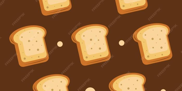 1400x2000 Premium Vector | Toast bread wallpaper