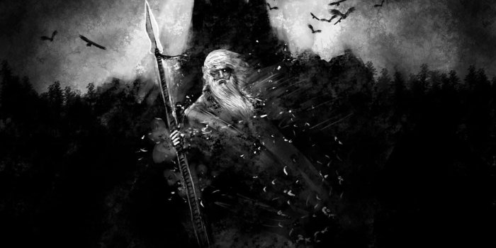 1600x1067 Download Image Odin and Sleipnir, Ride of Asgard Wallpaper | Wallpapers.com