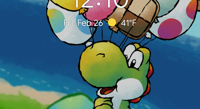 640x1280 My lock screen and home screen wallpapers : r/YosHi