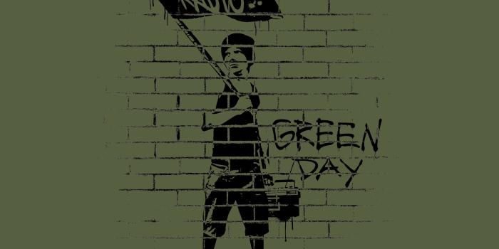 3125x3125 Green Day - Flag T-Shirt