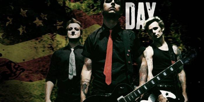 1280x1024 Download Green Day American Flag Wallpaper | Wallpapers.com