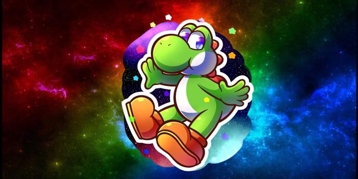1920x1080 My HD Galaxy Yoshi Wallpaper | Mario Amino
