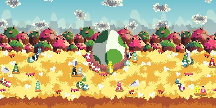 1920x1080 ArtStation - Yoshi Wallpaper