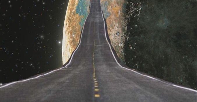 677x1200 space highway | Surreal art, Trippy wallpaper, Sky aesthetic | Surreal art,  Futurism art, Sky aesthetic