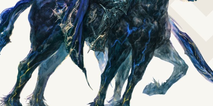 1440x2560 Final Fantasy XVI Odin Wallpaper - Cat with Monocle