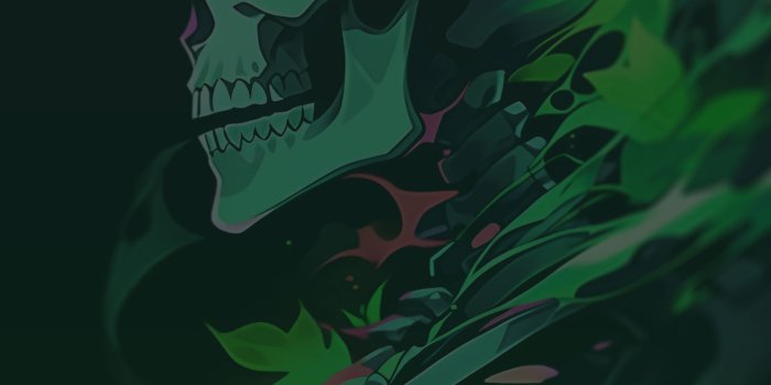 1463x3171 Halloween Skeleton Black & Green Wallpaper - Halloween Wallpaper