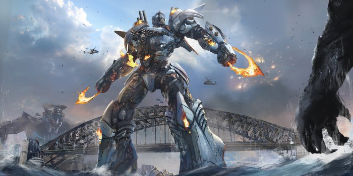 3885x2000 Movie Pacific Rim: Uprising HD Wallpaper by QOSiC