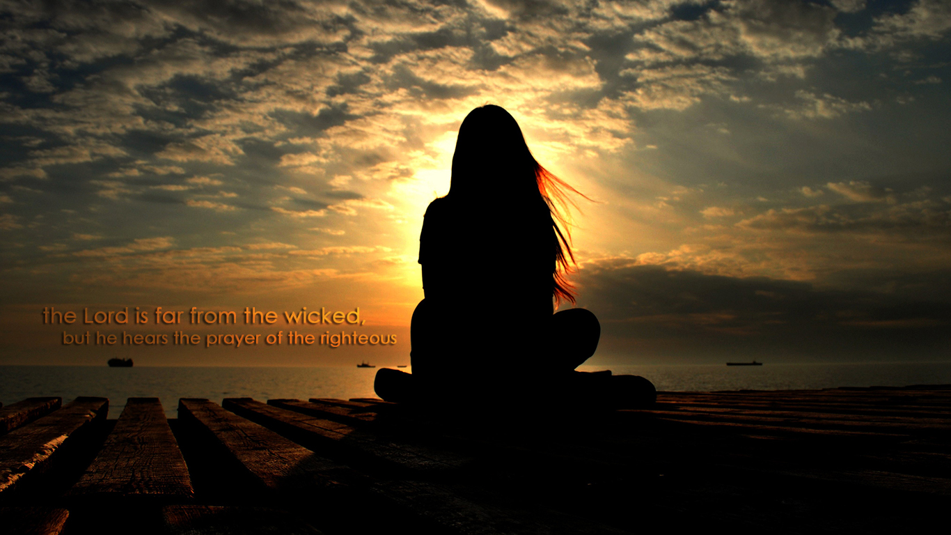 1366x768 He Will Hear You! | Christian Wallpapers