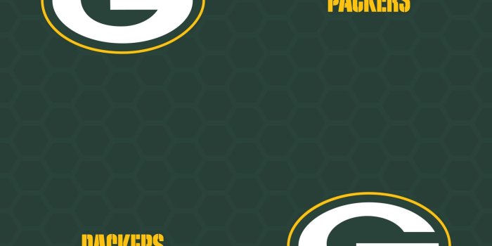 1946x1946 Green Bay Packers: Logo Pattern Wallpaper | Fathead Official Site