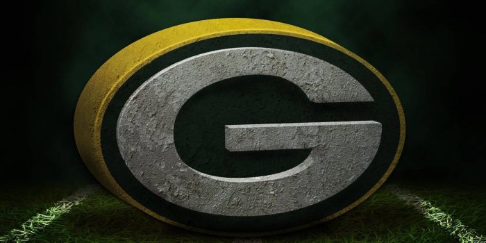 1600x1200 Download Green Bay Packers Grassy Field Logo Wallpaper | Wallpapers.com