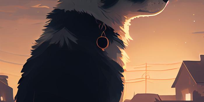 1183x2560 Dog Anime Background Wallpapers - Dog Aesthetic Wallpapers 4k