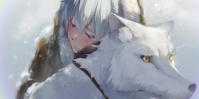 1920x1080 Download Anime Dog Joaan And Fushi Wallpaper | Wallpapers.com