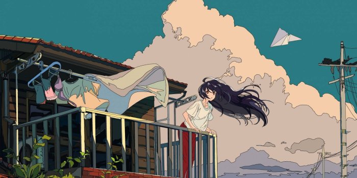 1920x1080 Download Retro Color Anime Aesthetic Wallpaper | Wallpapers.com