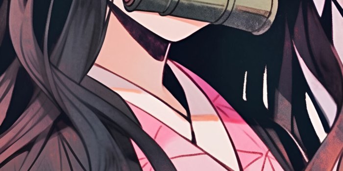 1181x2560 Nezuko Kamado Vintage Poster Wallpapers - Anime Wallpapers HD