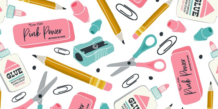 2000x2000 Back To School Essentials - White Small Fabric | Back to school wallpaper,  Teacher wallpaper, Cute patterns wallpaper