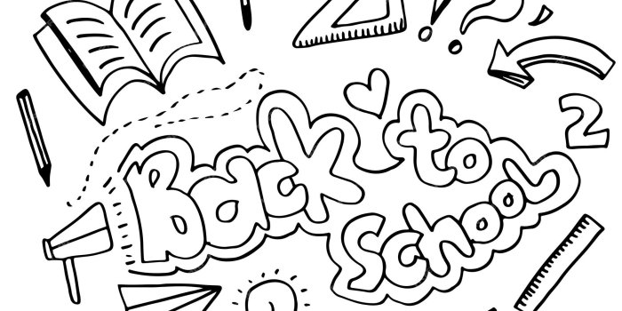 2000x1600 Premium Vector | Vector illustration of back to school good for wrapping  paper and website wallpapers