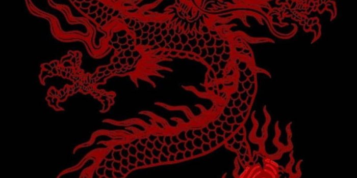 800x1422 Download Japanese Aesthetic Red Dragon Wallpaper | Wallpapers.com