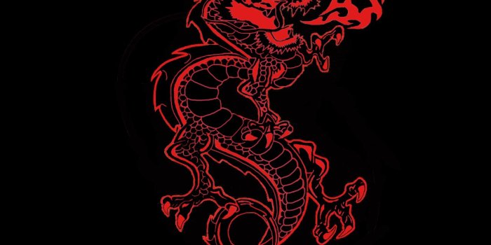1280x1024 Chinese Red Dragon Wallpapers