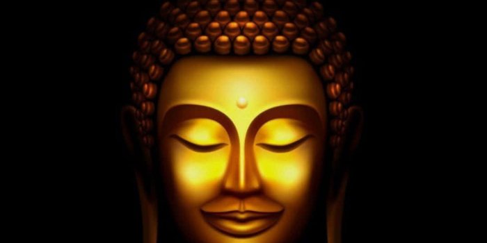 1080x1920 Download Black Gold Buddha Wallpaper | Wallpapers.com