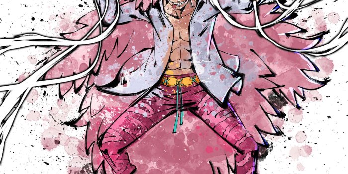 1920x1920 Download Donquixote Doflamingo, the infamous leader of the Donquixote  Pirates Wallpaper | Wallpapers.com
