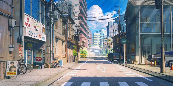 1920x1080 Anime City Japan [1920 x 1080] : r/wallpapers