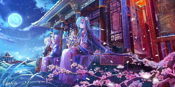 2167x1080 Japan Anime Wallpapers