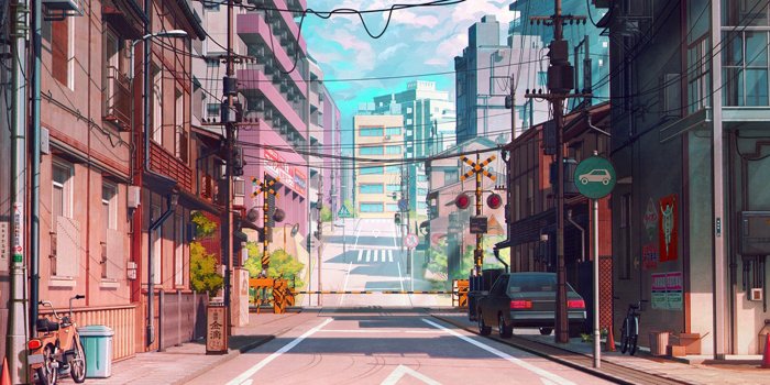3840x2400 wallpaper for desktop, laptop | bl92-art-anime-japan-street-cute