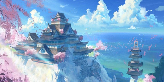 1920x1080 Download Anime Scenery Wallpaper