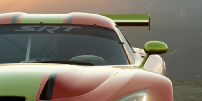 720x1278 A scape photo of my custom livery Dodge Viper SRT GT3-R '15. Currently  using this as my wallpaper. : r/granturismo