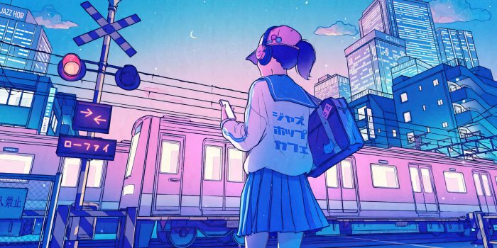1920x1080 Download Lively and vibrant anime aesthetic Wallpaper | Wallpapers.com