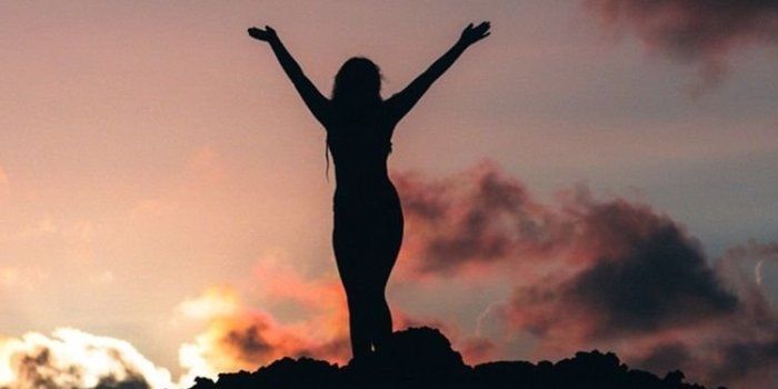 750x1334 Freedom Girl - Shadow Effect Wallpaper Download | MobCup