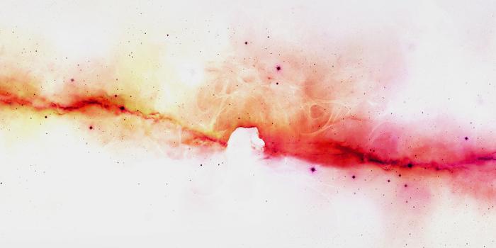 1125x2436 am47-star-road-river-space-red-white-aurora-wallpaper