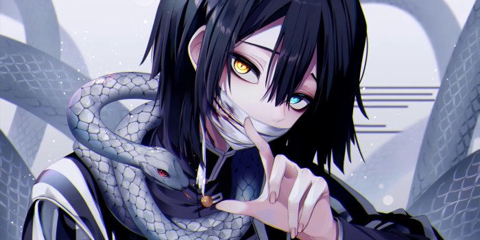 3840x2160 Obanai Iguro Serpent's Wrath Live Wallpaper