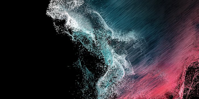 2880x1800 Download wallpaper: Blue Red Abstract 2880x1800