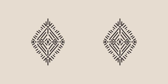 1400x1400 Aztec Diamonds Peel And Stick Removable Wallpaper | Love vs. Design