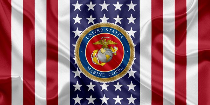 3840x2400 Download wallpapers United States Marine Corps Emblem, American Flag,  United States Marine Corps logo, USA, Emblem of United States Marine Corps  for desktop with resolution 3840x2400. High Quality HD pictures wallpapers