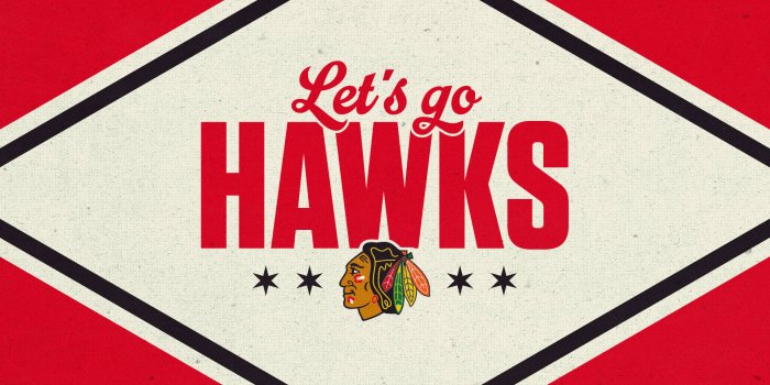 1920x1080 Download Red And White Chicago Blackhawks Wallpaper | Wallpapers.com