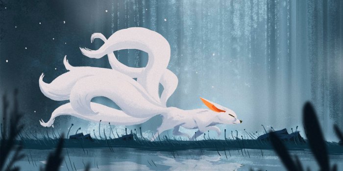 1920x1080 100+] Nine Tailed Fox Wallpapers | Wallpapers.com
