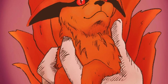 1536x1920 Download Nine Tailed Fox Of Naruto Wallpaper | Wallpapers.com